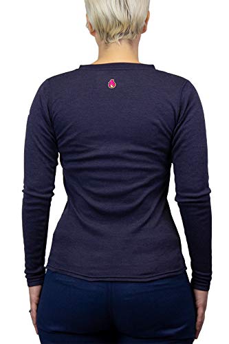 NLA Union Line FR 10899-01-L Long Sleeve FR T-Shirt, Large, Navy, Made in The USA3