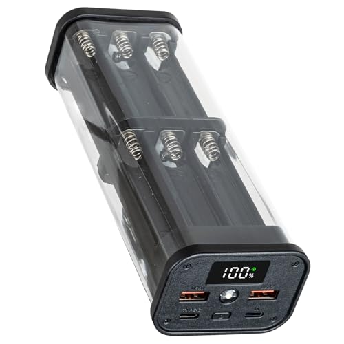 Powerbank portátil ordinarYone sin soldadura para 12 baterías 18650 miniatura 3