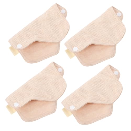 FRCOLOR 4piezas Almohadillas Menstruales Reutilizables De Protección Lavable Para Mujeres Práctica y Ciclo Menstrual