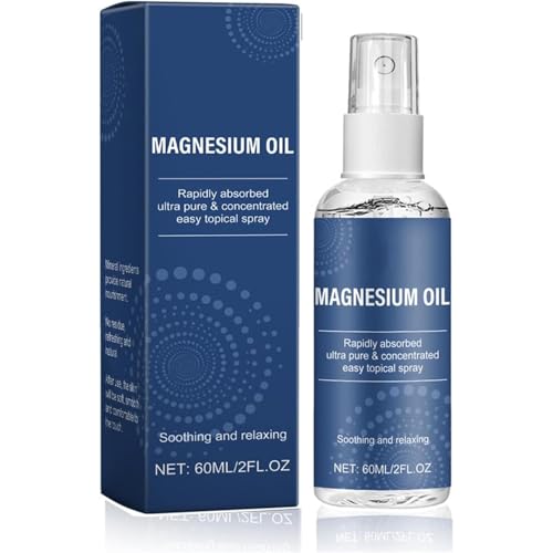 Makbeaty Relaxation Oil Spray Pure Topical Relaxation Spray for Feet Sleep Sports Relief Muscle Relaxation 60ml