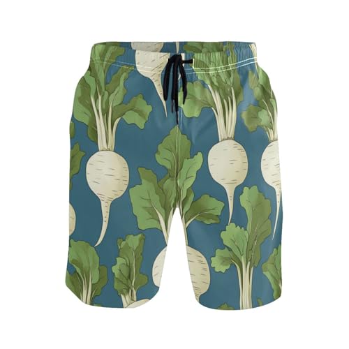 Mens Swim Trunks with Mesh Quick Dry Beach Shorts with Pockets 4 Way Stretch Board Bathing Swimwear