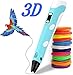 Penna 3d Per Stampa 3d Penna a Stampa 3d Intelligente 3d Penna Da Stampa Creativo 3d Pen Con Filamento Di 12 Colori Compatibile PLA/ABS Display LCD Per Adulti Bambini Penna 3d Professionale Regalo