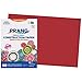 Prang (Formerly SunWorks) Construction Paper, Holiday Red, 12" x 18", 50 Sheets
