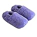 Körner-Sox Zapatillas de casa térmicas originales y supersuaves, para horno y microondas, Color lila., 36/40 EU