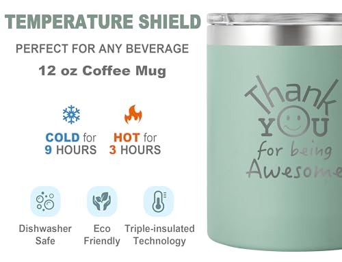 Set de 2 Mugs DLOCCOLD 12oz Acero Inoxidable Azul Marino miniatura 3