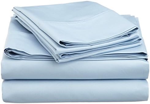 Nile Bedding Collection - Juego de sábanas de hotel de algodón egipcio de 210 hilos para cama estándar de 8 a 15 pulgadas de profundidad de