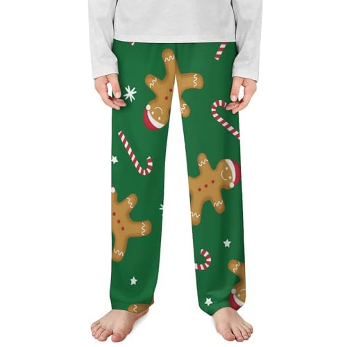 Green Christmas Gingerbread CandiesChildren's Casual Pajamas120CM