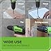 Greenworks 24V Brushless Cordless Drill Kit, 310 in./lbs, 18+1 Position Clutch, 1/2 '' Keyless Chuck, Variable Speed, Battery With 2A Charger, LED Light