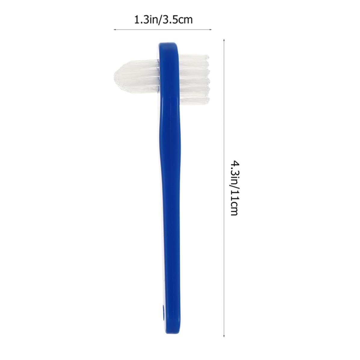 Cabilock 40 Pezzi Spazzolino Mini a Doppia Testa per Viaggio, Setole | Abs e Nylon, Design Semplice ed Elegante, Uso per Adulti, Pratico per Spostamenti e Casa