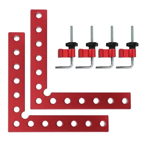 Kudjnfhya �A���~������ 90�x�ʒu���߃X�N�G�A ���p�N�����v 5.5�C���` X 5.5�C���` �؍H�p�z���A�L���r�l�b�g�p