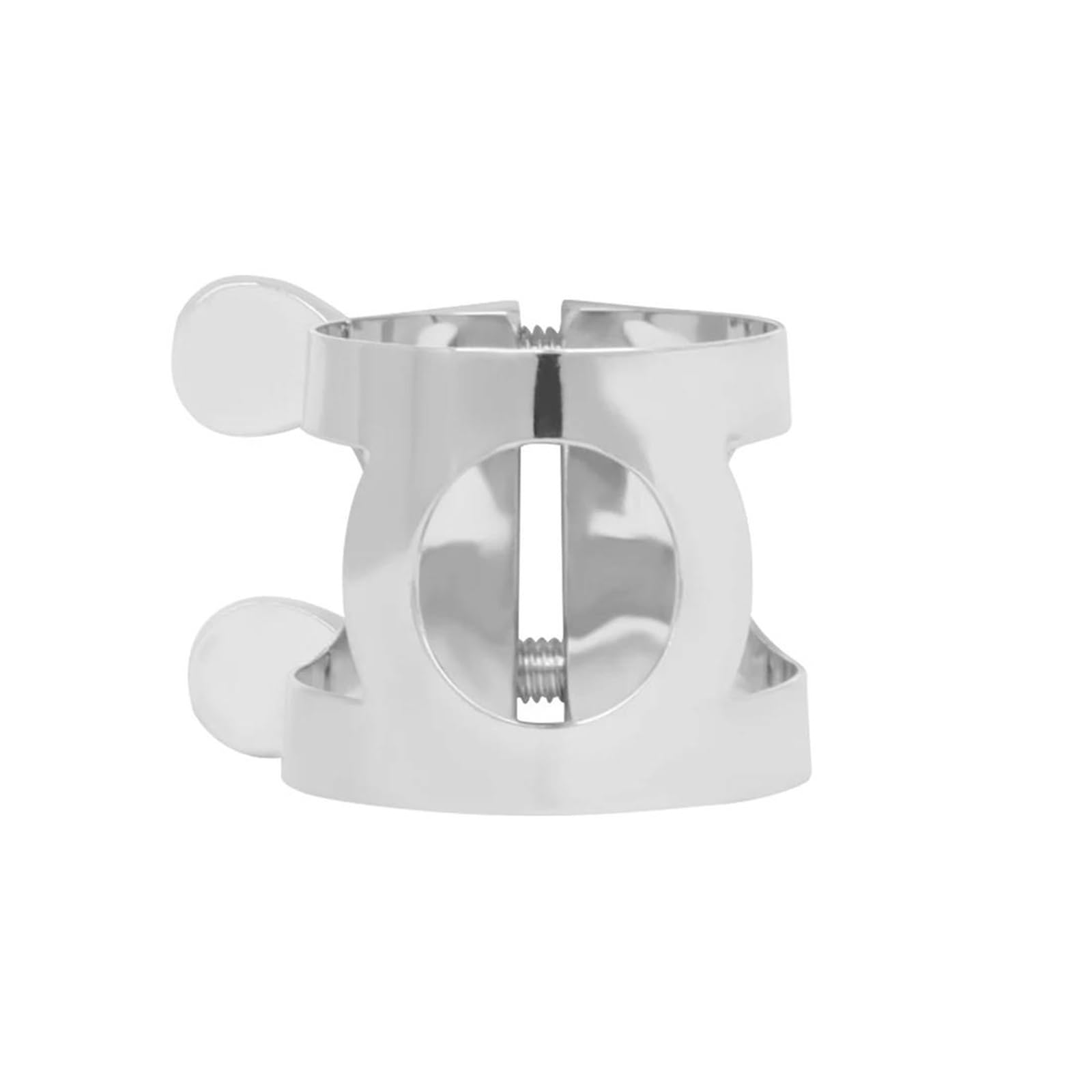 Partes del clarinete Juego De Boquillas Para Clarinete Con Ligadura Tapa De ABS Clip De Presión De Metal Ajustable Accesorios Para Boquillas De Clarinete De Madera De Caucho
