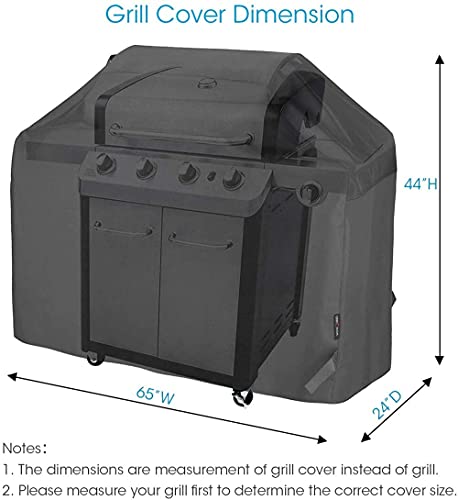 WORDOU Heavy-duty waterdichte barbecue gas grill cover 65 inch barbecue cover speciale anti-fading en ultraviolet… - Image 8