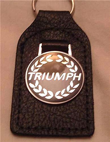 Preisvergleich Produktbild Unbekannt Triumph Schlüsselanhänger Emaille Leder