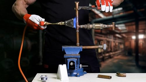 Foto von ROTHENBERGER Industrial Turbo Lötset | 16-teilig im Koffer | Hartlöten, Weichlöten, Kapillarspaltlötung 30900