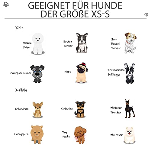 PawHut Tiertreppe Tierunterlage Klappbar Hundetreppe Treppe Unterlage für Katzen und Hunde Schwarz L42 x B39 x H20 cm