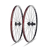 Paire de roues for VTT : roues avant et arrière de 24/26/27,5/29 pouces. Poids de la roue avant de 26 pouces : ±880 g ; poids de la roue arrière : ±980 g.