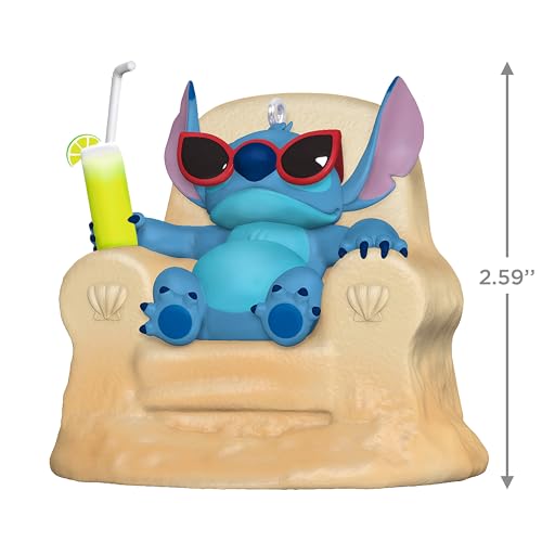 Image of Hallmark Keepsake Disney Lilo & Stitch Ornament - Sun Kissed Stitch Design
