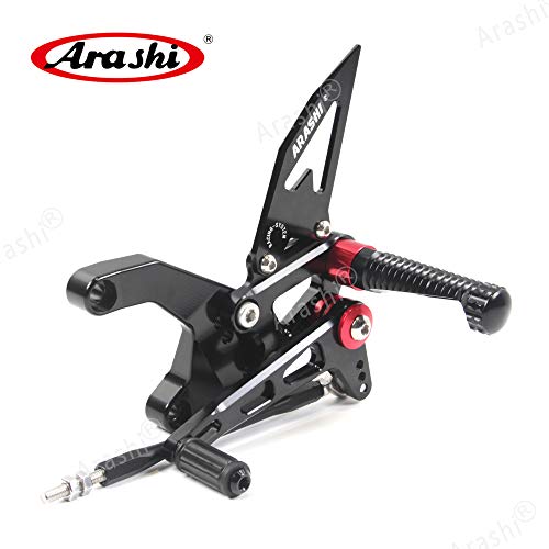 Arashi (Version 2.0) Rearsets For Kawasaki Z900 Zr900 2020-2022 Motorcycle Accessories Adjustable Footrests Foot Peg Rear Sets Z Zr 900 Black 2021 #TOP3