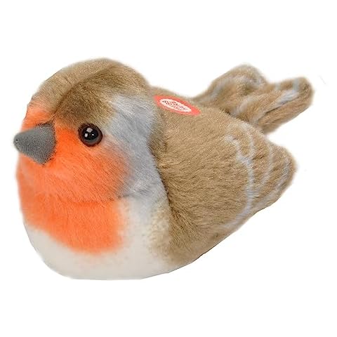 Wild Republic Red Breast Plush Toy with Sounds Cover