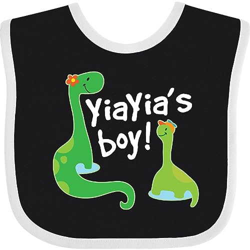 inktastic YiaYias Boy YiaYia Grandson Baby Bib