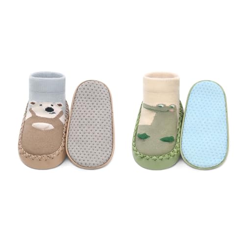 Baby Slippers Socks Toddler Non-skid Sock Shoes Non Slip Floor