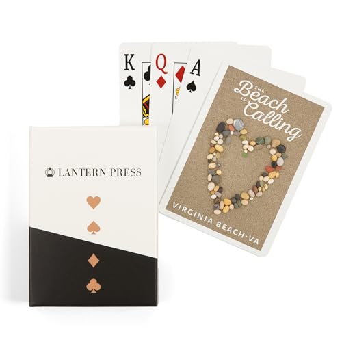 Lantern Press Virginia Beach 52 Naipes Poker