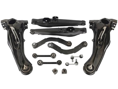 Flynsu Rear Suspension Control Arm Kit Replacement for 2007-2016 Jeep Compass Patriot Dodge Caliber AWD 5272715AG, 5272714AG, 5105270AA - Thumbnail 2