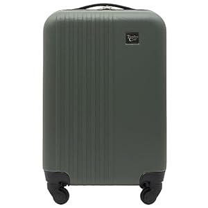 Travelers Club Cosmo Hardside Spinner Luggage, Fern Green, Carry-On 20-Inch