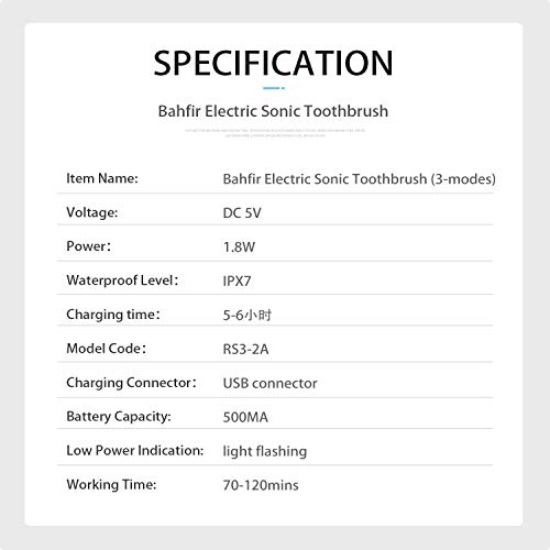 Bahfir Sonic Electric Toothbrush Deals, Coupons & Reviews