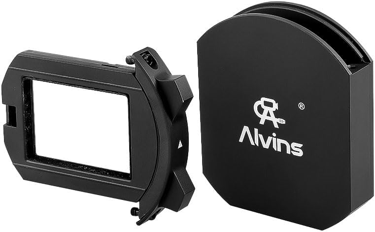 Alvin's Creativity eND Filter Protective Case for Z CAM, CNC Machined Aluminum Alloy Camera Filter Protector, 79g Ultra-Lightweight, Dust-Resistant, Shock-Resistant for Travel & On-Location Shoots