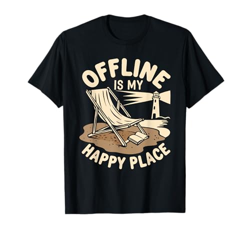 Digital Detox Enthusiast Tech-Free Living Mindful Disconnect T-Shirt