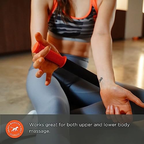 image for Tiger Tail 18in Massage Stick Portable Roller, Handheld, Deep Tissue F