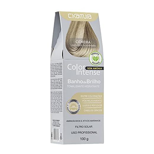 Tonalizante Hidratante Banho de Brilho Cidreira, C.Kamura, 100 Ml