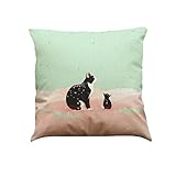 ❤️Farbe: Mehrfarben-----cushion cover 60x60 set 45 x 45 leaf bird pillow case satin silk Kissen-Bezug Ruhekissen pillow cover Kopfkissen samt 40x40 set 50x50 hellblau herz weinrot Zierkissen hülle home hund braun beige braun 40x40 weinrot wolke wald orange Zierkissen hülle home hund braun beige braun 40x40 weinrot wolke wald orange gold hellblau hund kinderzimmer mädchen landhaus lila samt schlafzimmer schwarz weiß silber stern tiere tuerkis weich Wurfkissen