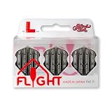 Shot! L-Style EZ L3 Small STD Shape Warrior Rutene Black Dart Flight Set