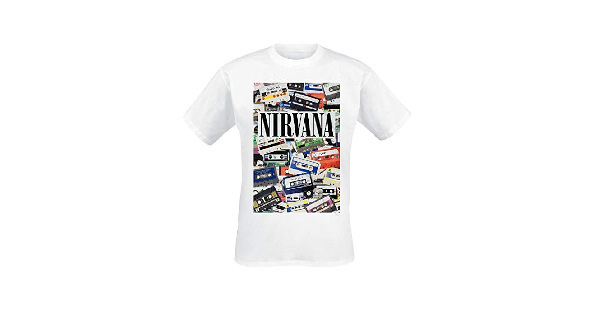 NIRVANA 90sバンドメンバー Tシャツ ホワイト NIRVANA ニルヴァーナ Tシャツ バンドTシャツ ホワイト Trapper