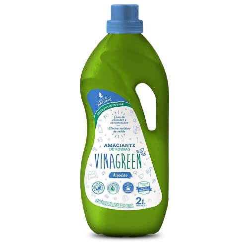 Vinagreen Amaciante De Roupas Algodao 2 L (Embalagem pode variar)