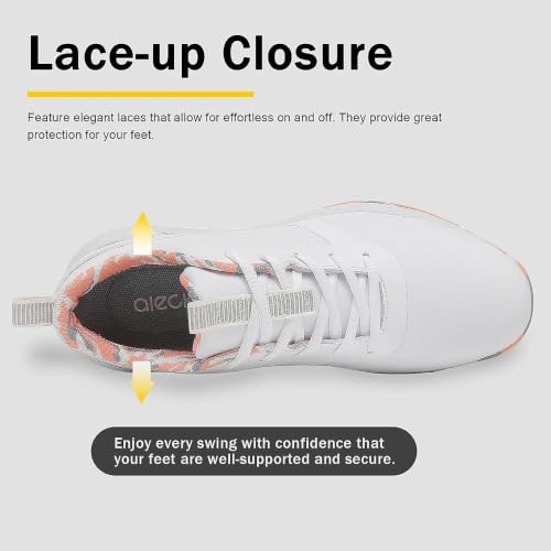 Image of ULTIANT Women Golf Shoes Spikeless Waterproof Golf Sport Sneakers