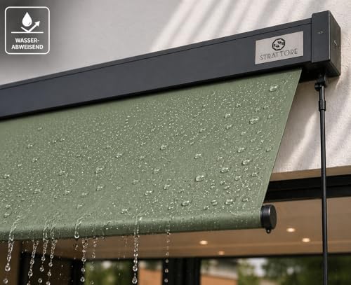 Store balcon contre la chaleur et le vent vertical et extensible - 5