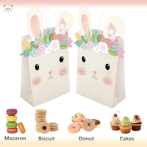 Sacs cadeaux lapin de Pâques solides pour éviter les déchirures - 3