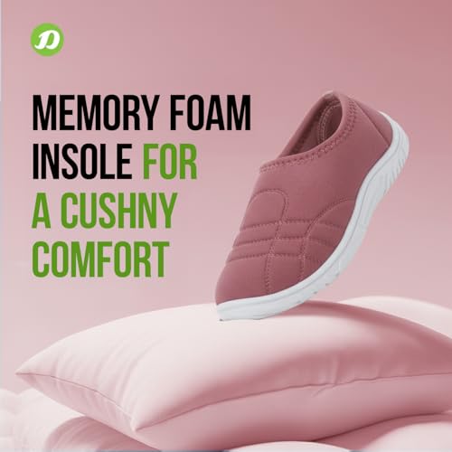Image of DOCTOR EXTRA SOFT Memory Foam Women's Shoes for Walking Gym Training,Casual, Sports,Slip-On,Lightweight Lace up Athletics Slipon Running Sneaker for Ladies and Girls