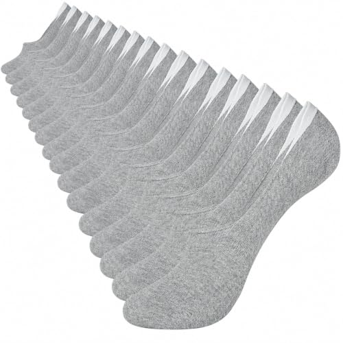 Image of YEJIMONG Cotton No Show Socks for Women, 8 Pairs, Sizes 5-10