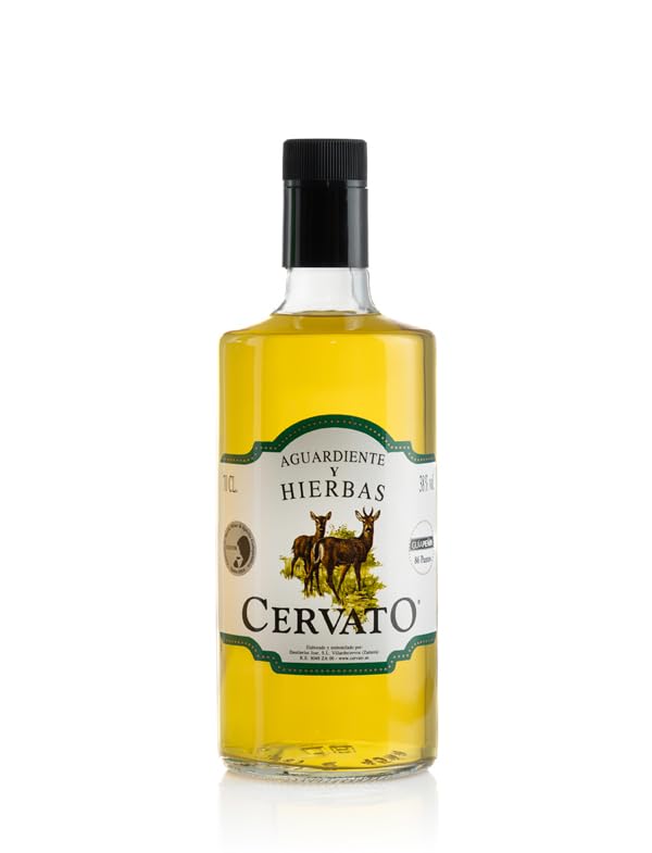 Aguardiente de Hierbas CervatO 38º 70CL