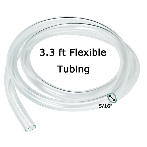 Image of AQUANEAT Small Fountain Pump, 265 GPH Submersible Water Pump with 3.3 ft Tubing, for Aquarium Fish Tank, Pet Water Fountain, Hydroponics, Pond Waterfall Filter Pump