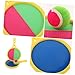 GANAZONO 1set Toss and Catch Sticky Game Set Double-Sided Paddles Outdoor Family Fun for Boys and Girls and Adults Engaging Play for Parks Beaches and Backyards