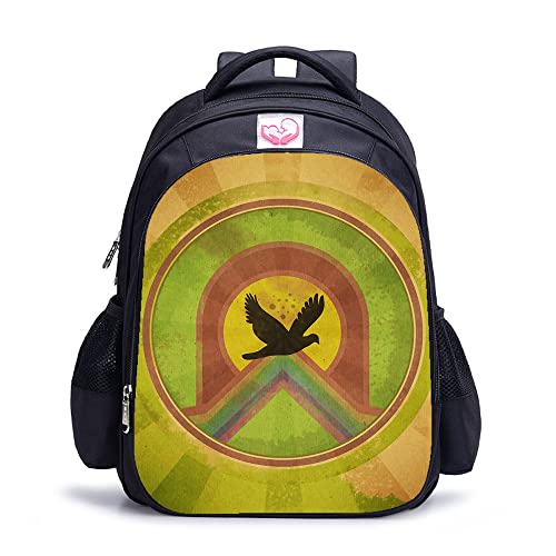 Sac à dos mixte imprimé 3D de 41 cm pour enfants et adultes