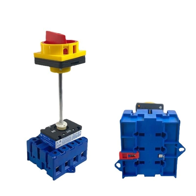 100A 4 Poles 2 Position Off-ON with Aluminium Bar DIN Rotary Cabinet