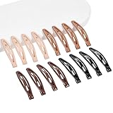 Contenu de l'emballage : comprend 16 pinces à cheveux en métal de haute qualité, chacune mesurant 6,1 x 1,1 cm. Disponibles en noir, marron foncé, marron clair, beige, ces pinces offrent une variété d'options pour compléter votre style.