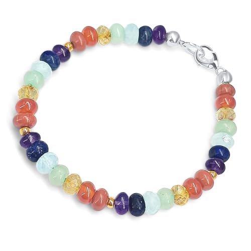 real stone of chakra healing strand...