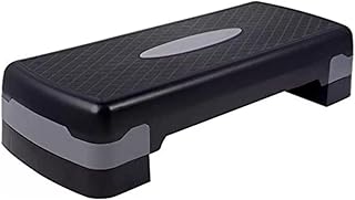 Step de Academia para Exercício Aeróbico 67 x 28 x 10-15cm com Regulagem de Altura Premium Rubber Fit
